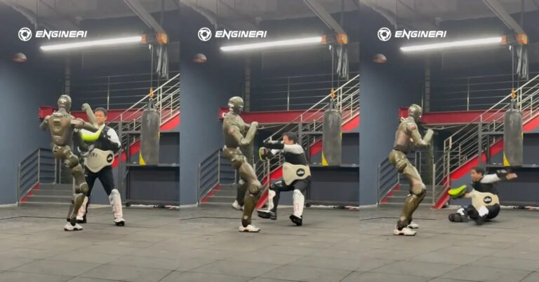 Robot T800 Verslaat CEO in Een Spraakmakende Sparring Video!